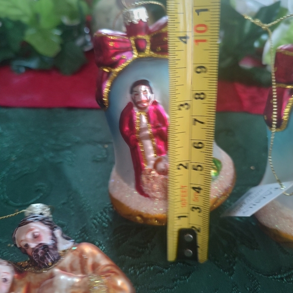 Colorful Christmas Ornaments with Religious Figures pre-owned with tags - Picture 8 of 10
